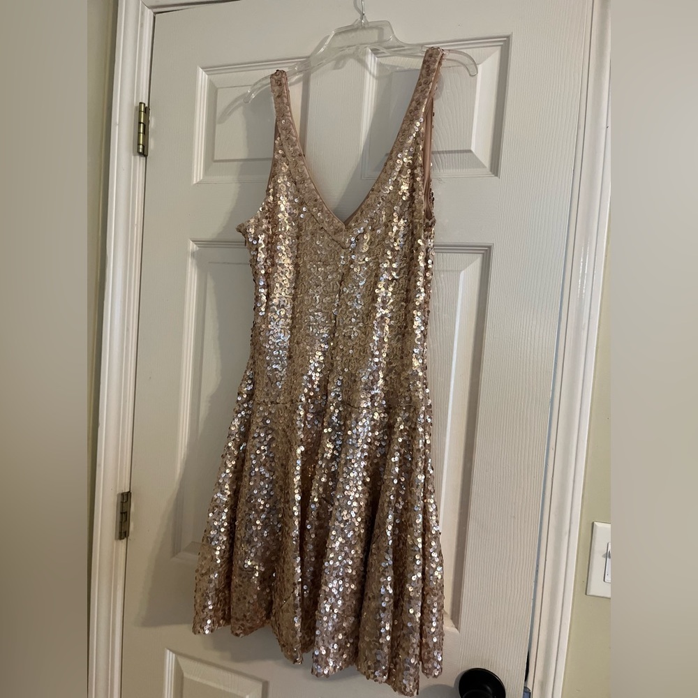 Sequin gold GUESS DRESS Size 12